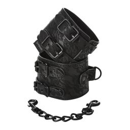The Sincerely Lace effect Double Strap Handcuffs .jpg