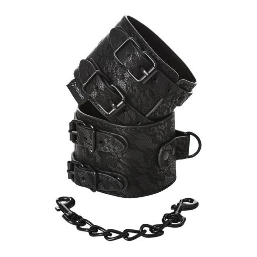 The Sincerely Lace effect Double Strap Handcuffs .jpg