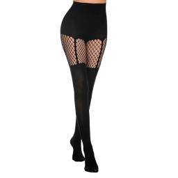 Black Hollow-Out Suspenders Fishnet tights (2).jpg