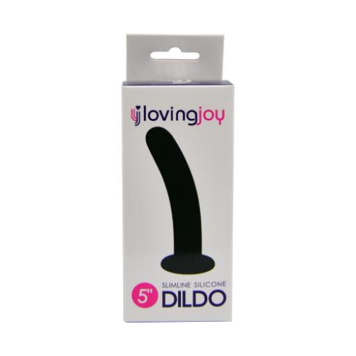Loving Joy Slimline Silicone Dildo 5 Inch (2).jpg