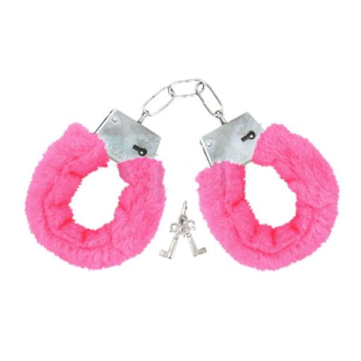 Pink Furry handcuffs With KeysColour  (2).jpg
