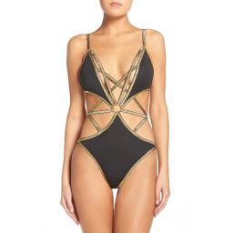 Hauty 1647 Strappy With Metallic Elastic Teddy (2).jpg