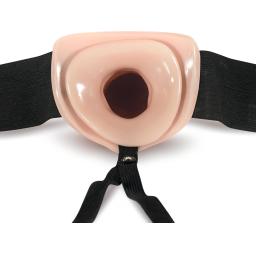 Unisex Hollow Strap-On 6 Inch Vanilla (1).jpg