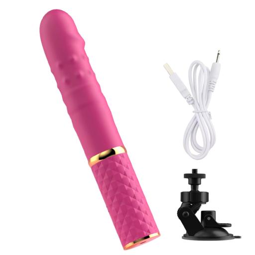 Rechargeable Automatic Thrusting G-Spot Vibrator – Pink