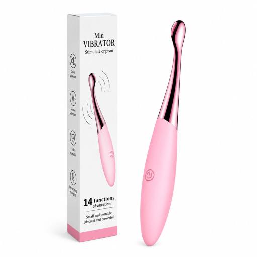 14 Function Rechargeable G-Spot Finger Vibrator