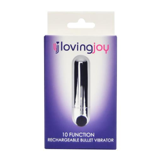 10 Function Rechargeable Bullet Vibrator Silver (2).jpg