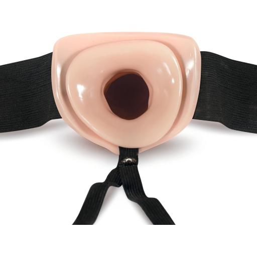 Unisex Hollow Strap-On 6 Inch Vanilla (1).jpg